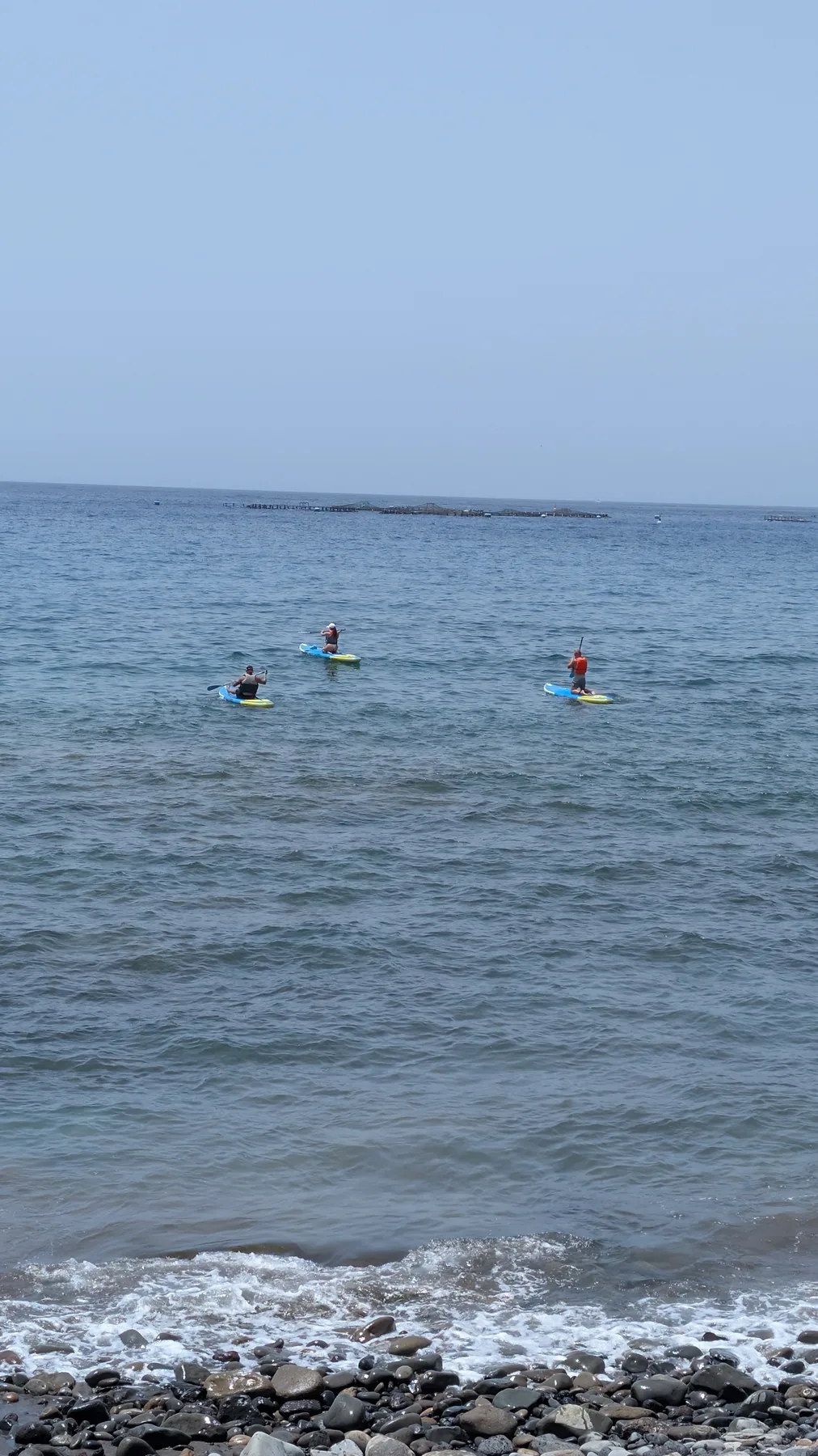 Salida real de paddle surf