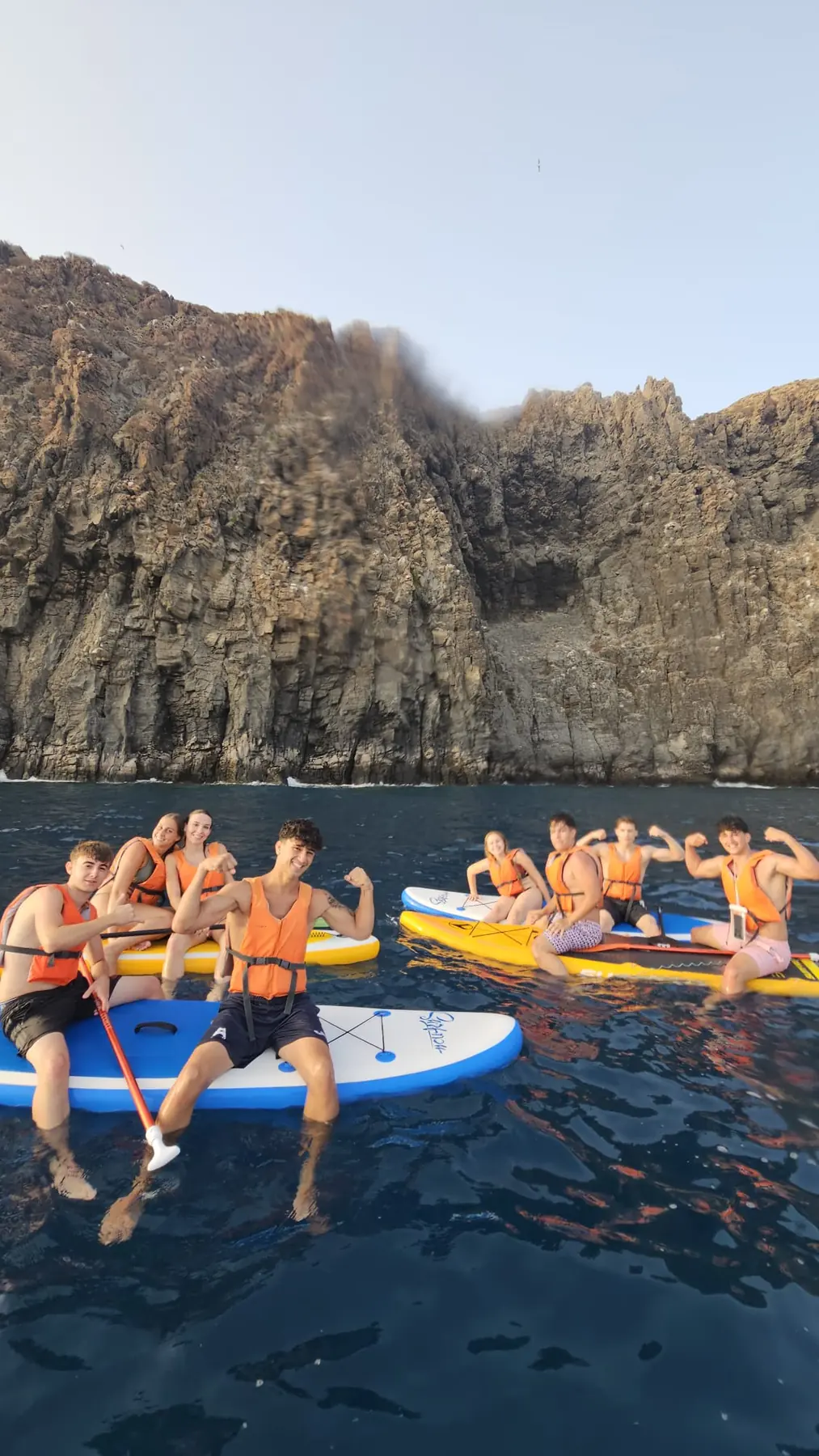 Excursión en grupo de paddle surf por la costa de Tenerife